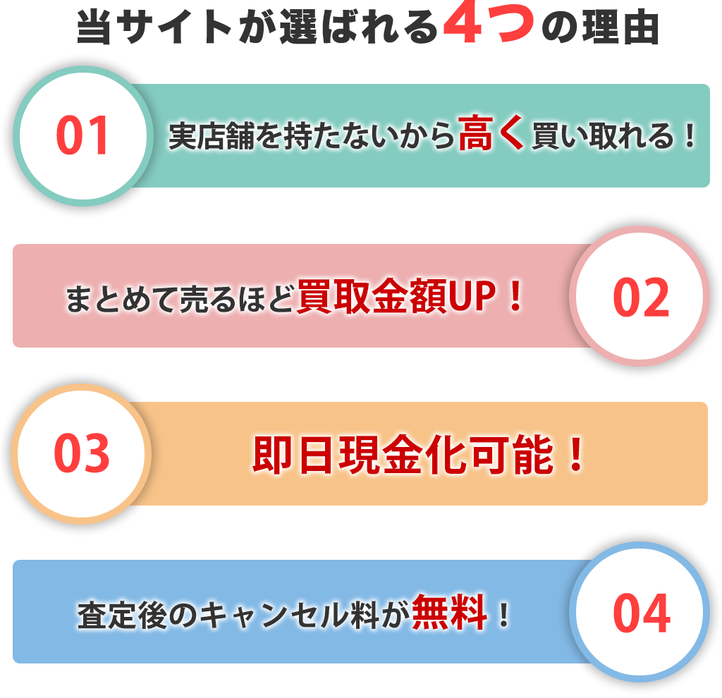 選ばれる理由